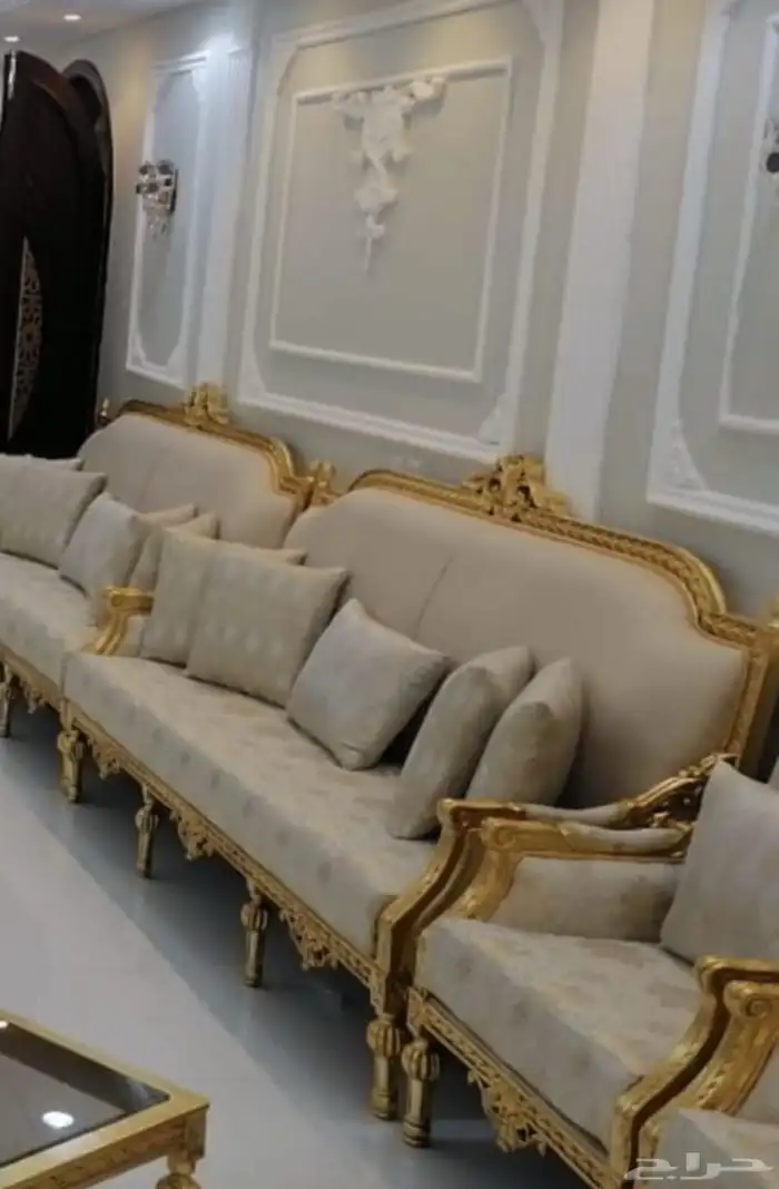 كنب غرف مطابخ جاهز تنجيد تفصيل بسعر الورشه 99