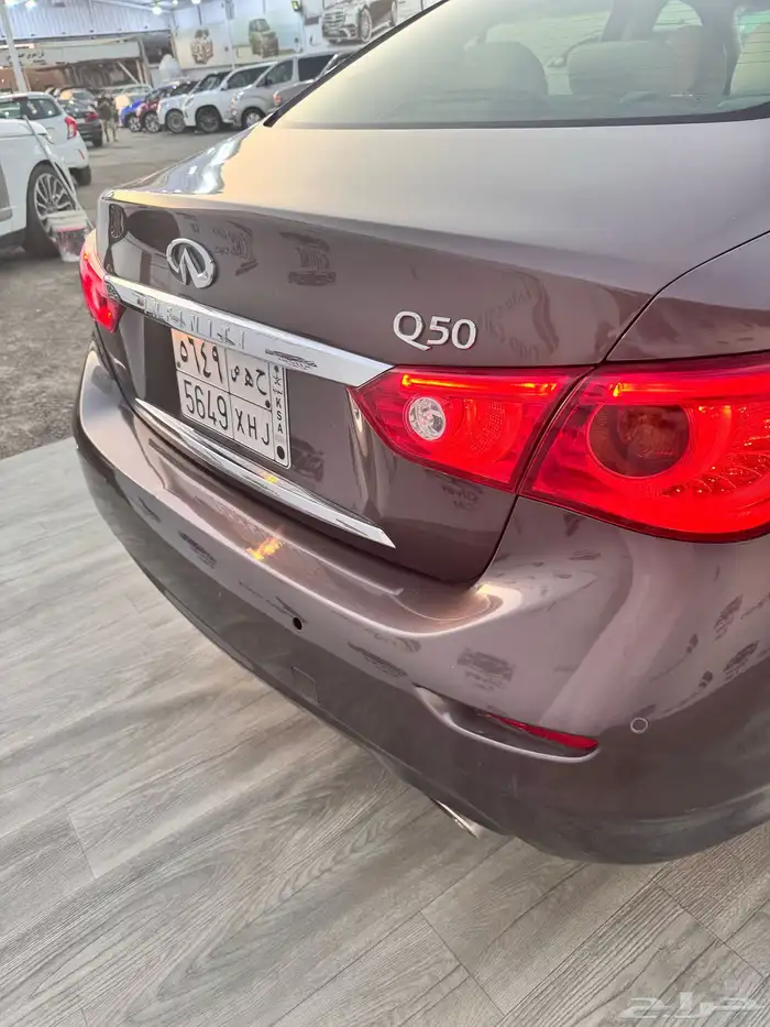 انفنتي Q50 موديل 2015 سعودي أربعه سلندر فل 5