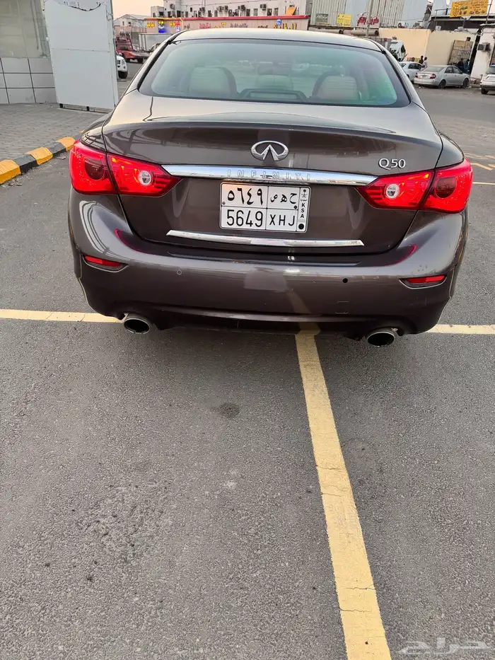 انفنتي Q50 موديل 2015 سعودي أربعه سلندر فل 29