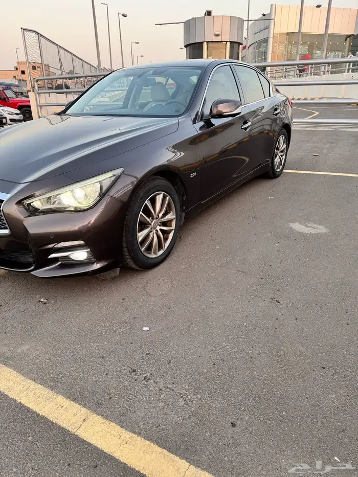 انفنتي Q50 موديل 2015 سعودي أربعه سلندر فل 28