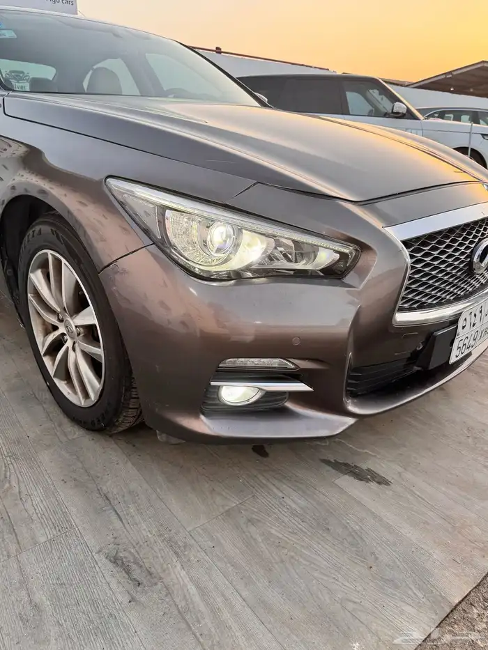 انفنتي Q50 موديل 2015 سعودي أربعه سلندر فل 3