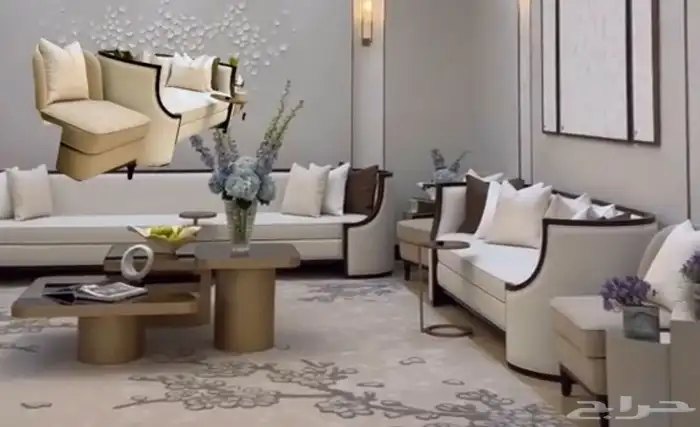 كنب غرف مطابخ جاهز تنجيد تفصيل بسعر الورشه 98