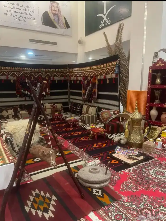 جميع أنواع الزينه التراثيه وفرشات تراثيه جلسات 7