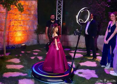 فوتو بوث Photo Booth 360 للإيجار لجميع المناسبات 0