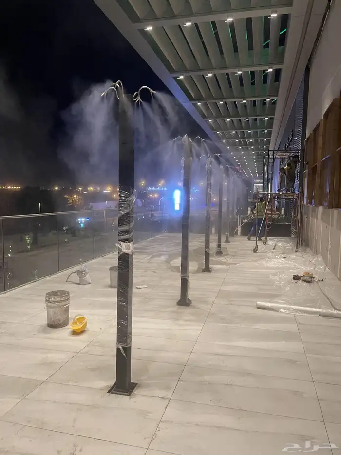 ضباب ورذاذ لتبريد الاجواء والجلسات والشاليهات 6