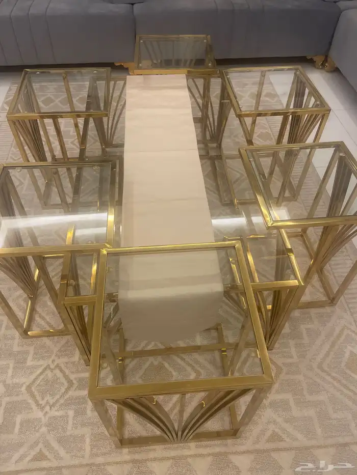 طاولات 7 قطع 0