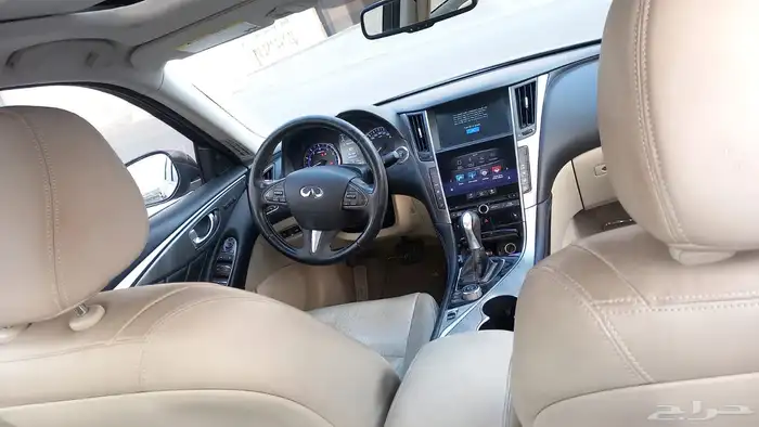 انفنتي Q50 موديل 2015 سعودي أربعه سلندر فل 37