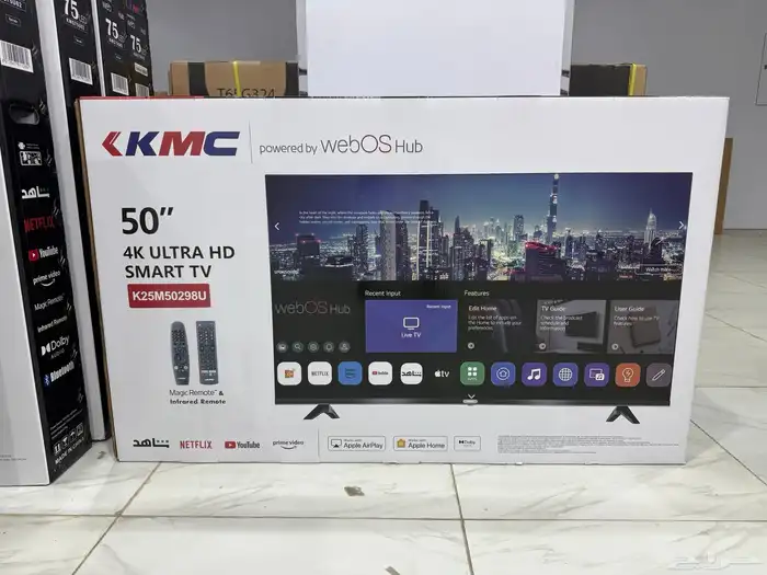 اقوى العروض شاشات تلفزيون سمارت 4K توصيل فوري وسريع 11