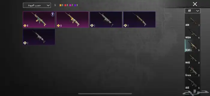 حساب ببجي 17