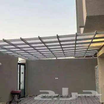 تنسيق حدائق ثيل طبيعي ياباني انتورو فرنسي عشب صناعي مظلات 9