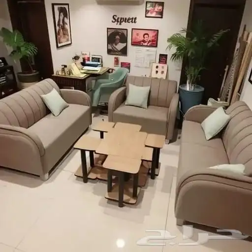 كنب غرف مطابخ جاهز تنجيد تفصيل بسعر الورشه 32