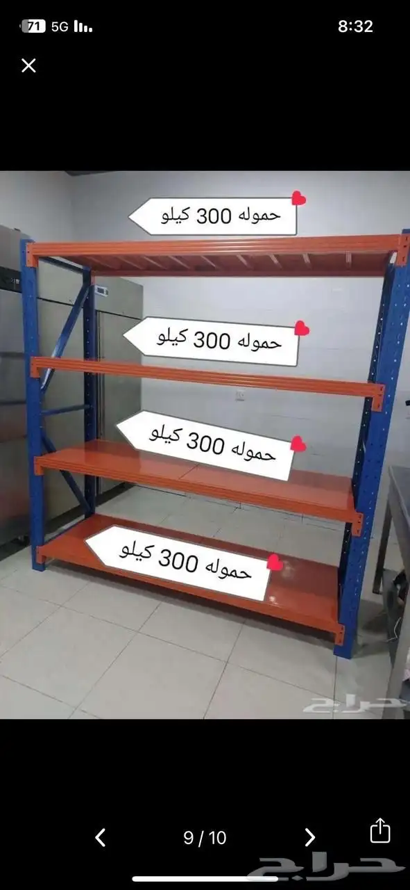 رفوف تخزين مستودعات ومحلات تجارية وتخزين البيوت 9