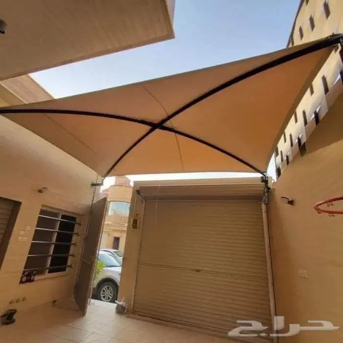 مظلات سيارات مواقف سيارات بي في سي 12