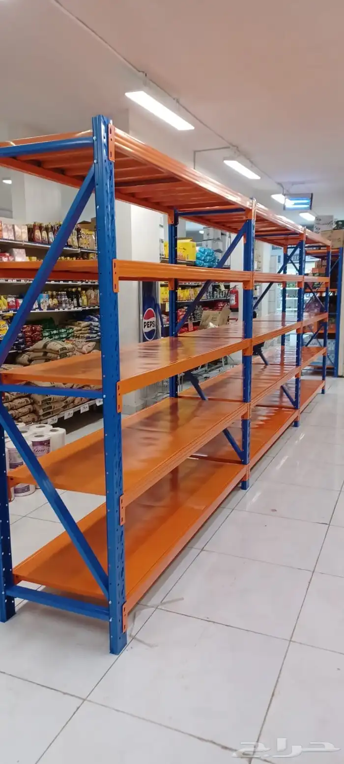 رفوف تخزين مستودعات ومحلات تجارية وتخزين البيوت 5
