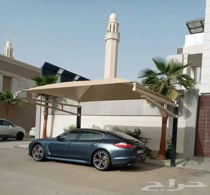 مظلات سيارات مواقف سيارات بي في سي 11