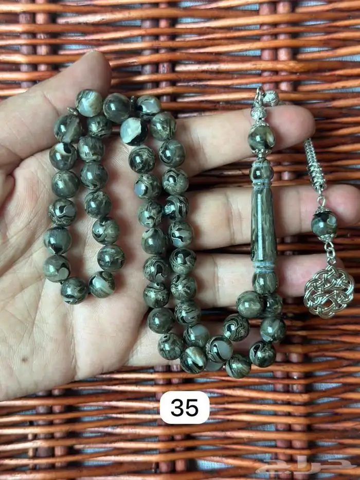 سبح بلاكيت تمليكه   حجر   طربزونه   كركوشه جمله 42