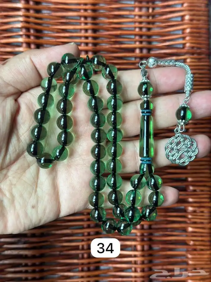 سبح بلاكيت تمليكه   حجر   طربزونه   كركوشه جمله 22