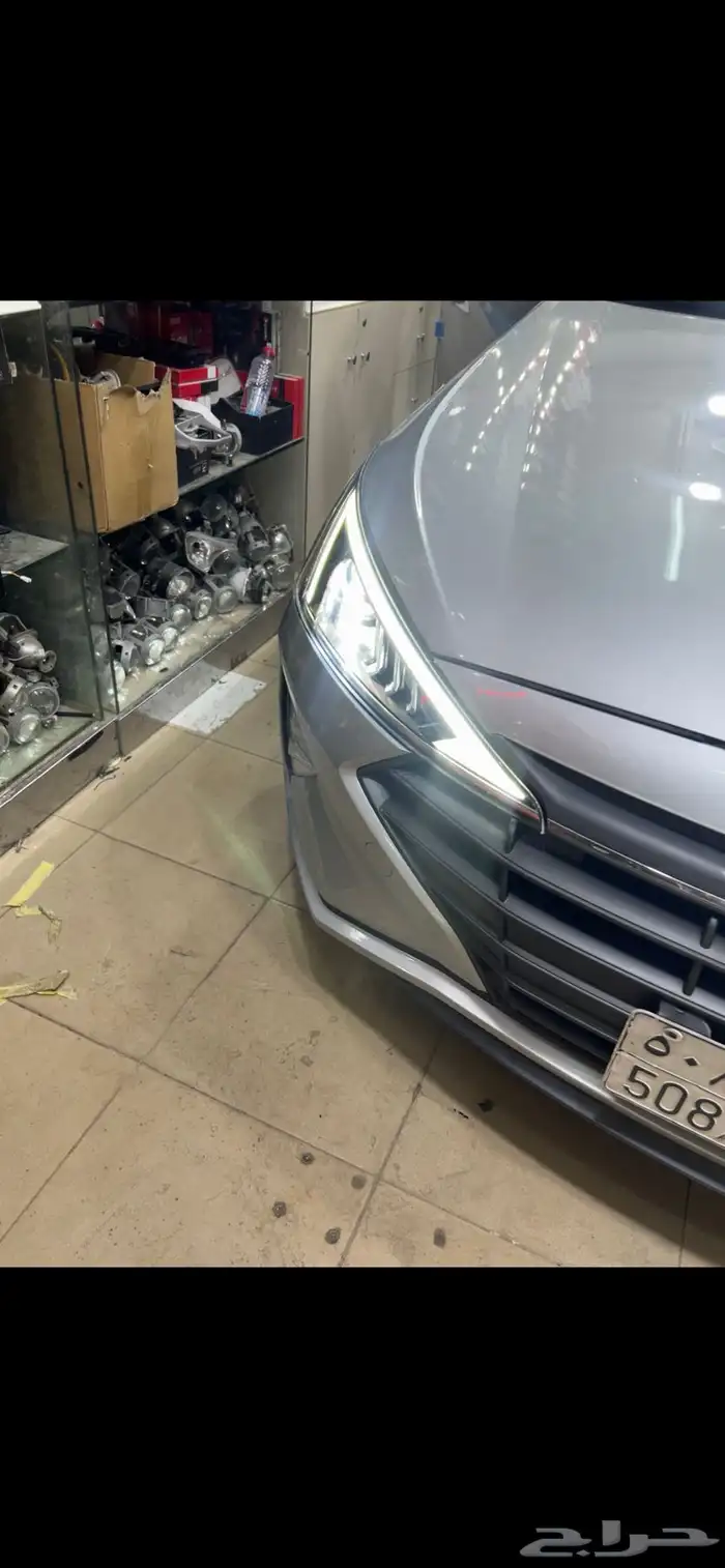 تضبيط انوار لكزز LED بنضام الوكاله وجميع اسيارات الي فيها L 4