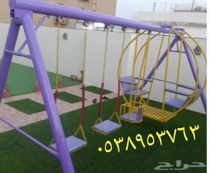 مراجيح وألعاب جلسات خارجية مناسبة للمخيم والاستراحة وغيرها 29