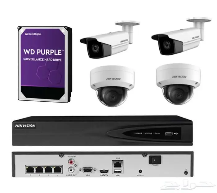 تركيب كاميرات المراقبة HIKVISION 0