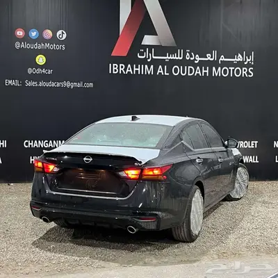 نيسان - التيما SV نص فل - 2024 رصاصي و اسود - كاش و اقساط 2