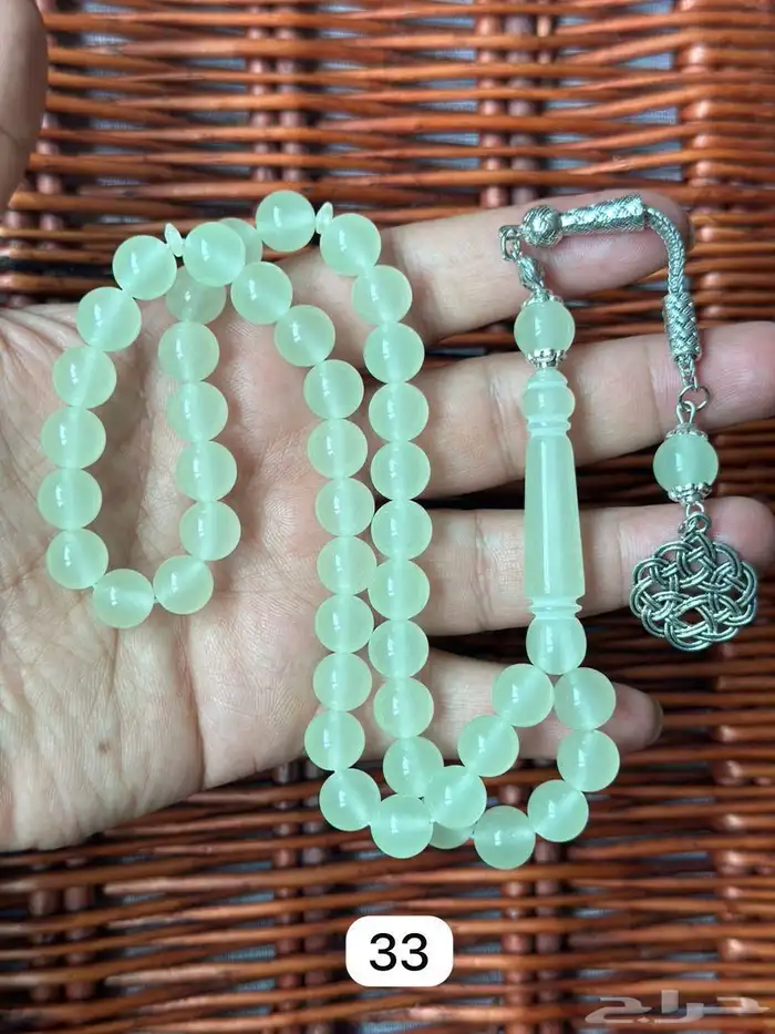 سبح بلاكيت تمليكه   حجر   طربزونه   كركوشه جمله 56