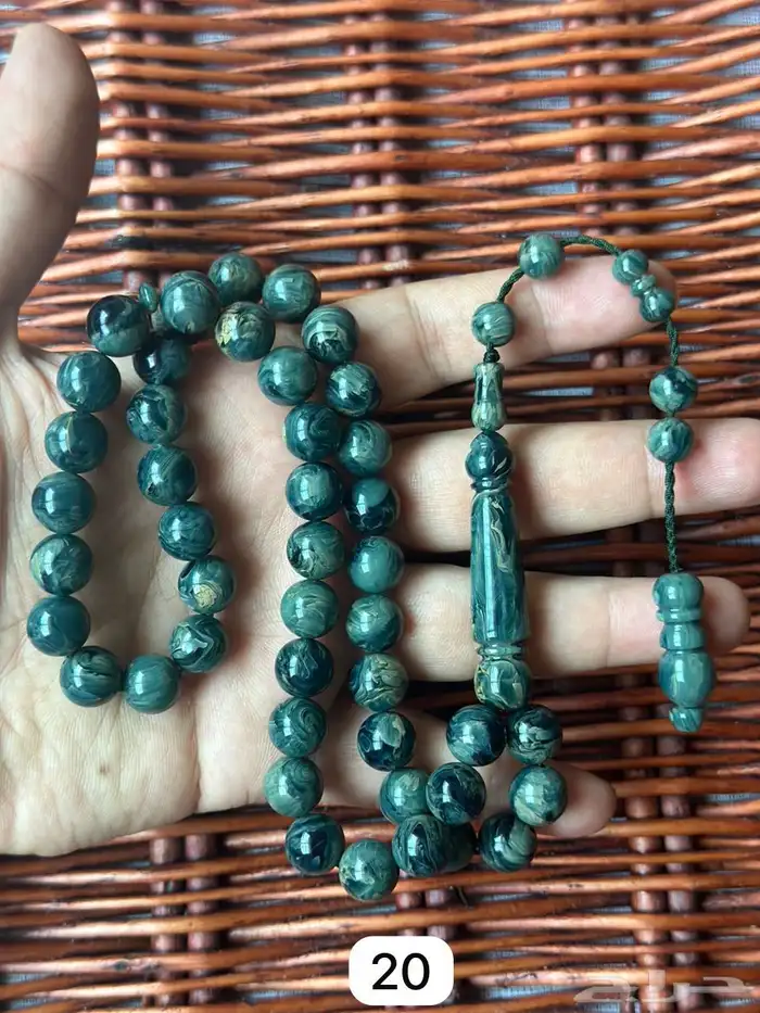 سبح بلاكيت تمليكه   حجر   طربزونه   كركوشه جمله 13