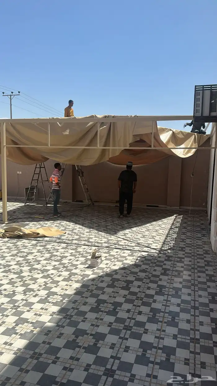 اصل التراث للخيام ومضلات. واشرعة بي في سي 11