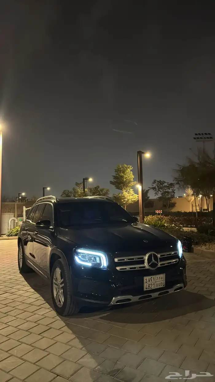 مرسيدس GLB 2021 اسود ممشى 93 الف 1