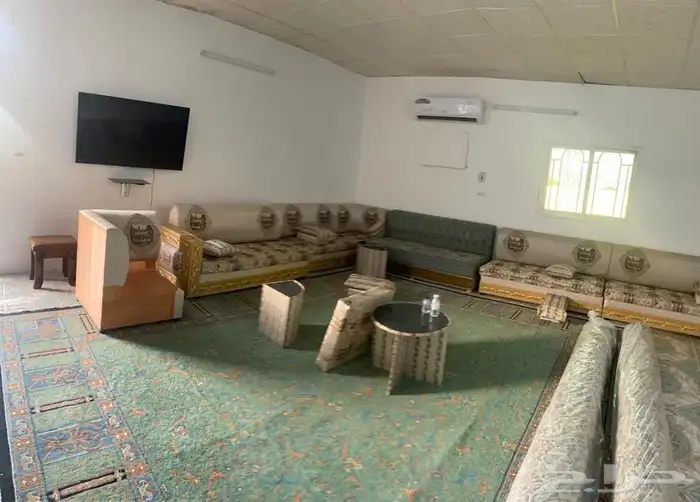 للبيع استراحة مساحة جيدة وبصك بالرحبة السيل الصغير 11
