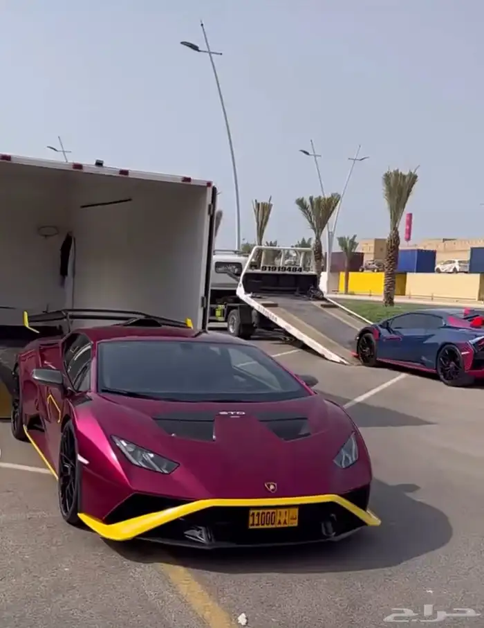 سطحات هيدروليك لشحن السيارات الإمارات الى السعودية وبالعكس 4