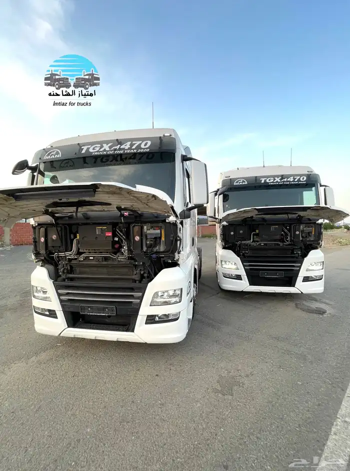 راس شاحنه مان TGX 18.470 قير عايدي موديل 2020 العدد ( 1 ) 8
