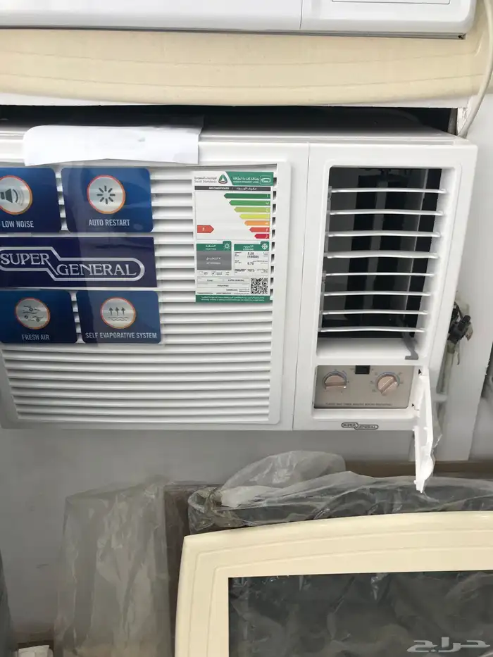 مكيف شباك سوبر جنرال - متوفر تابي وتمارا 4