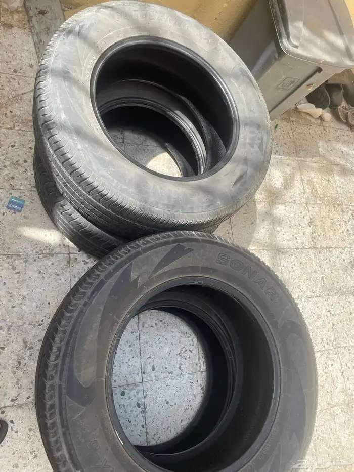 كفرات مستعملة مقاس 265 65 18 2