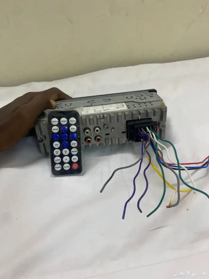 مسجل جديد بلتوث نضيف مع درج لا جميع السيارات 0