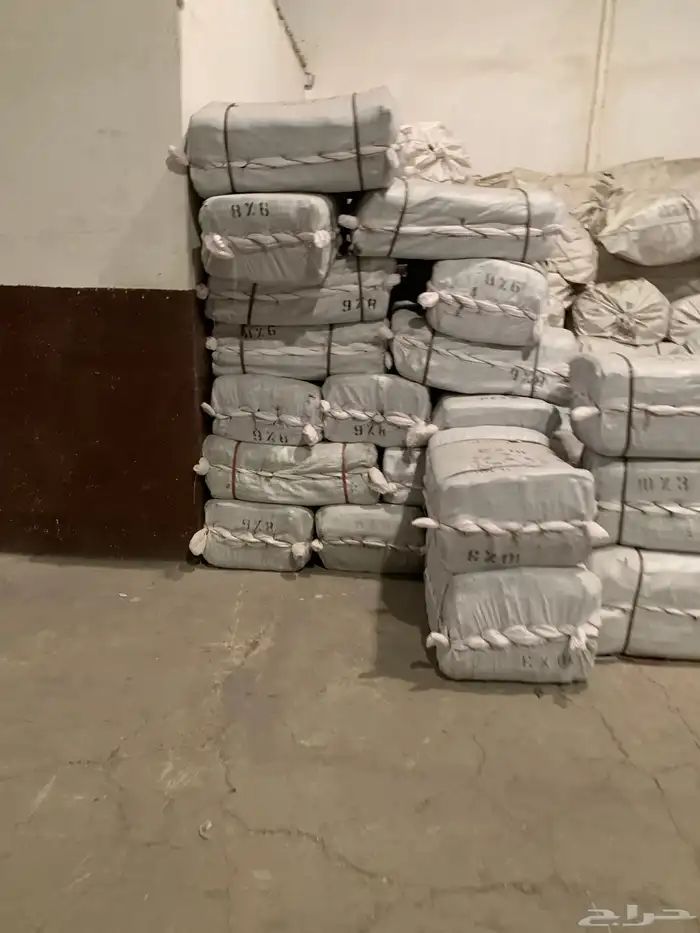 طربال ابيض قطن ويتوفر جيشي جميع المقاسات 9