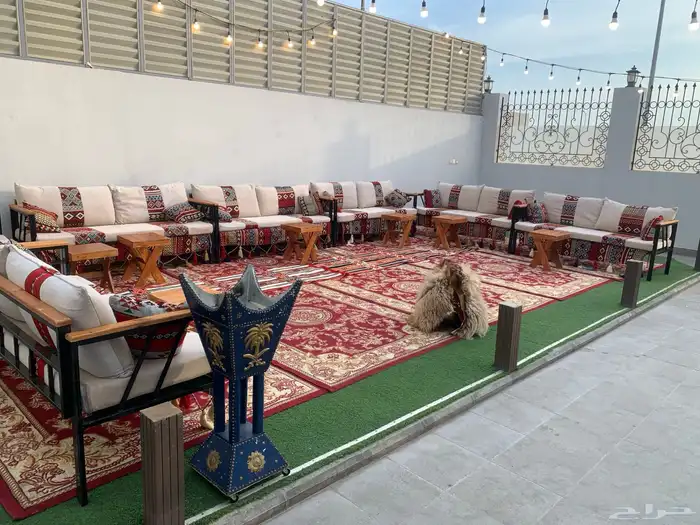 تأجير كراسي طاولات كنب زال جلسات ديكورات 4