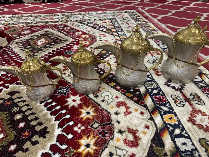 للبيع عدد 4 دلال حب رمان نحاس اصلي صناعه سوريه ورباب جديد 11