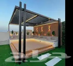 مظلات حديدية بارخص الاسعار بتبوك 4