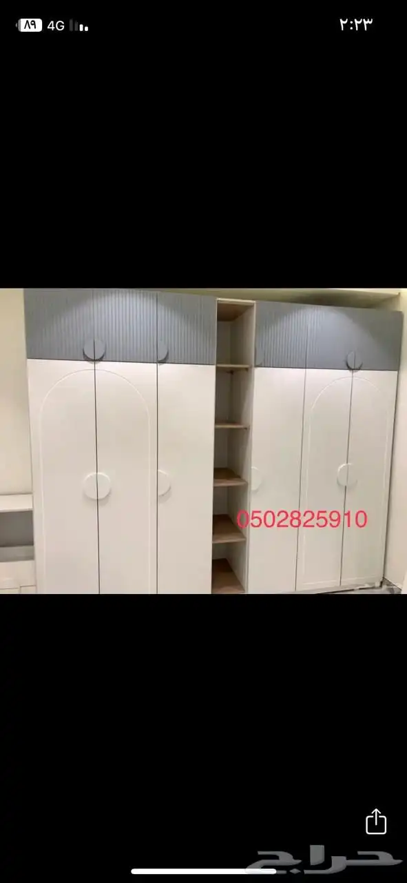 تفصيل غرف الملابس 2