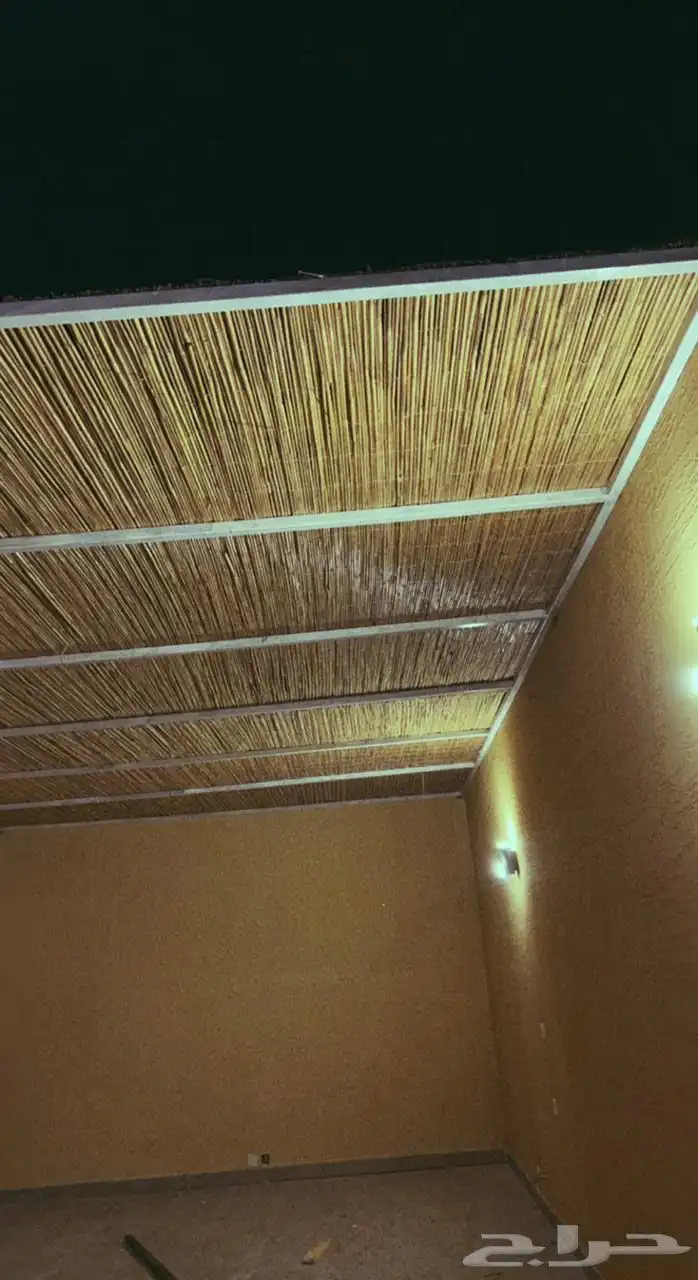 خيزران مظلات وحواجز وقش 2