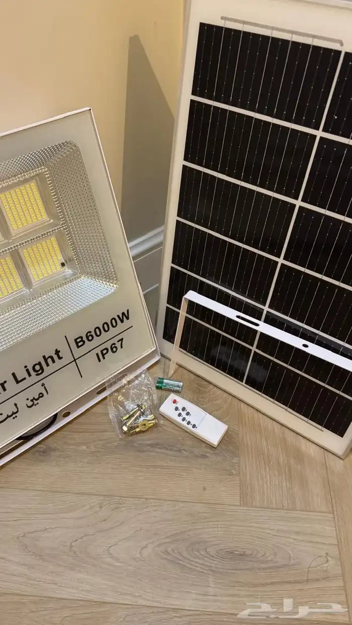 كشاف الطاقة الشمسية 6000w 1