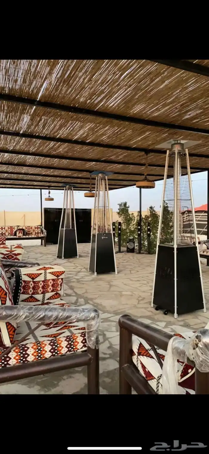 خيزران مظلات وحواجز وقش 10