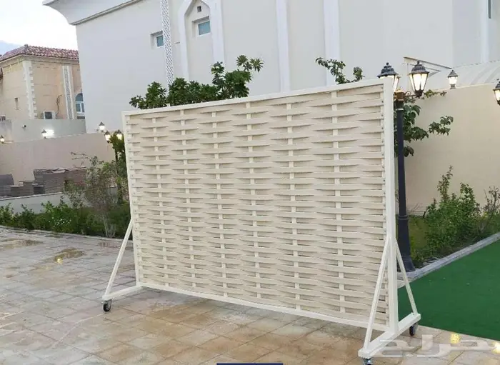 سواتر حديد بلاستيك بديل خشب قماش 21
