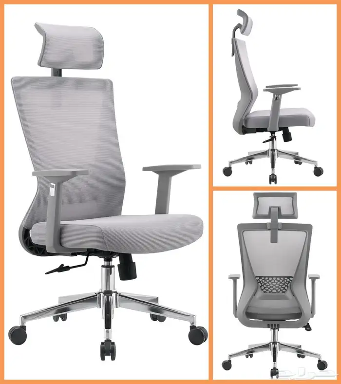 office chairs جديد كرسي مكتبية جلد ثابت و دوار و كراسي مكتب 9