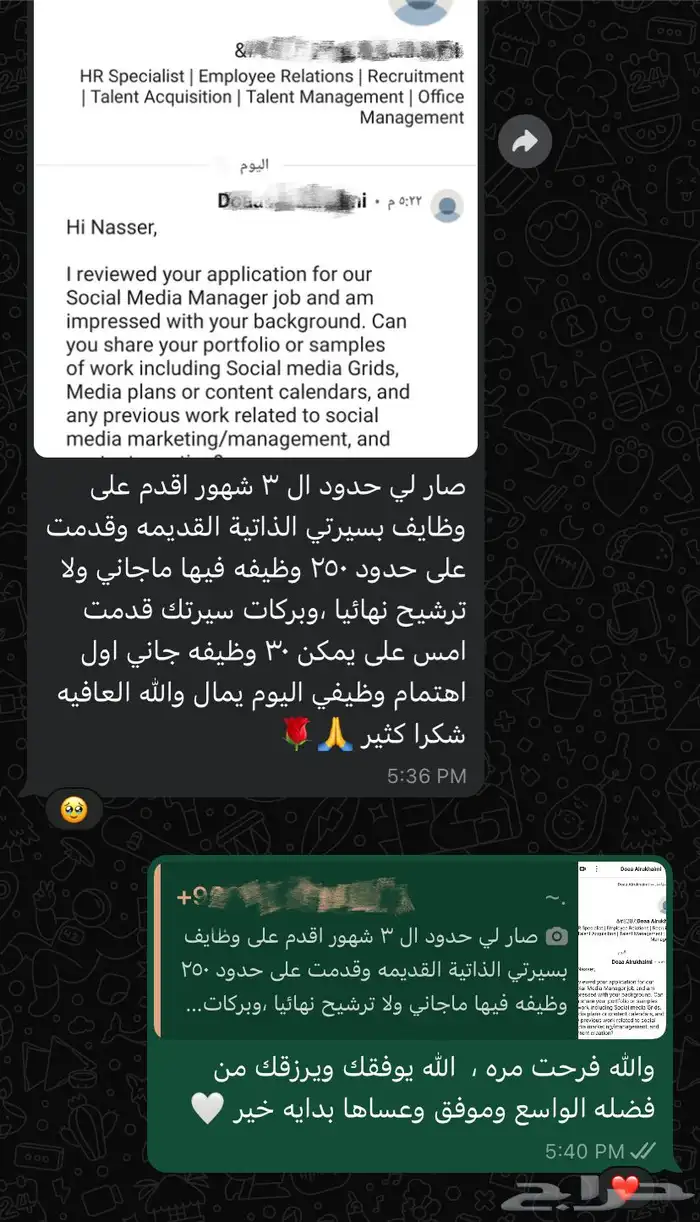 CV - سيرة ذاتية بنظام ATS - لينكدان 2