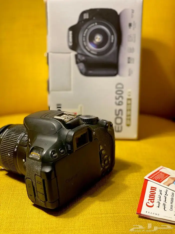 كاميرا 650 D لمس 0