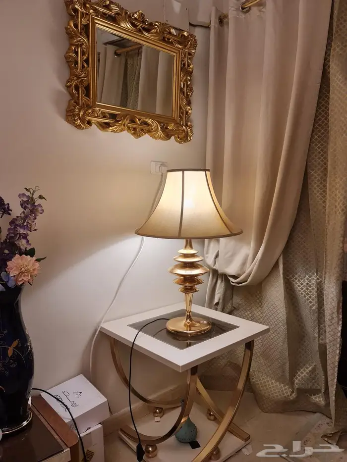 ابجورة ذهبي شبه جديدة 6
