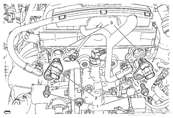 حساس كام شفت شفرولية كروز 2010 - 2017 1