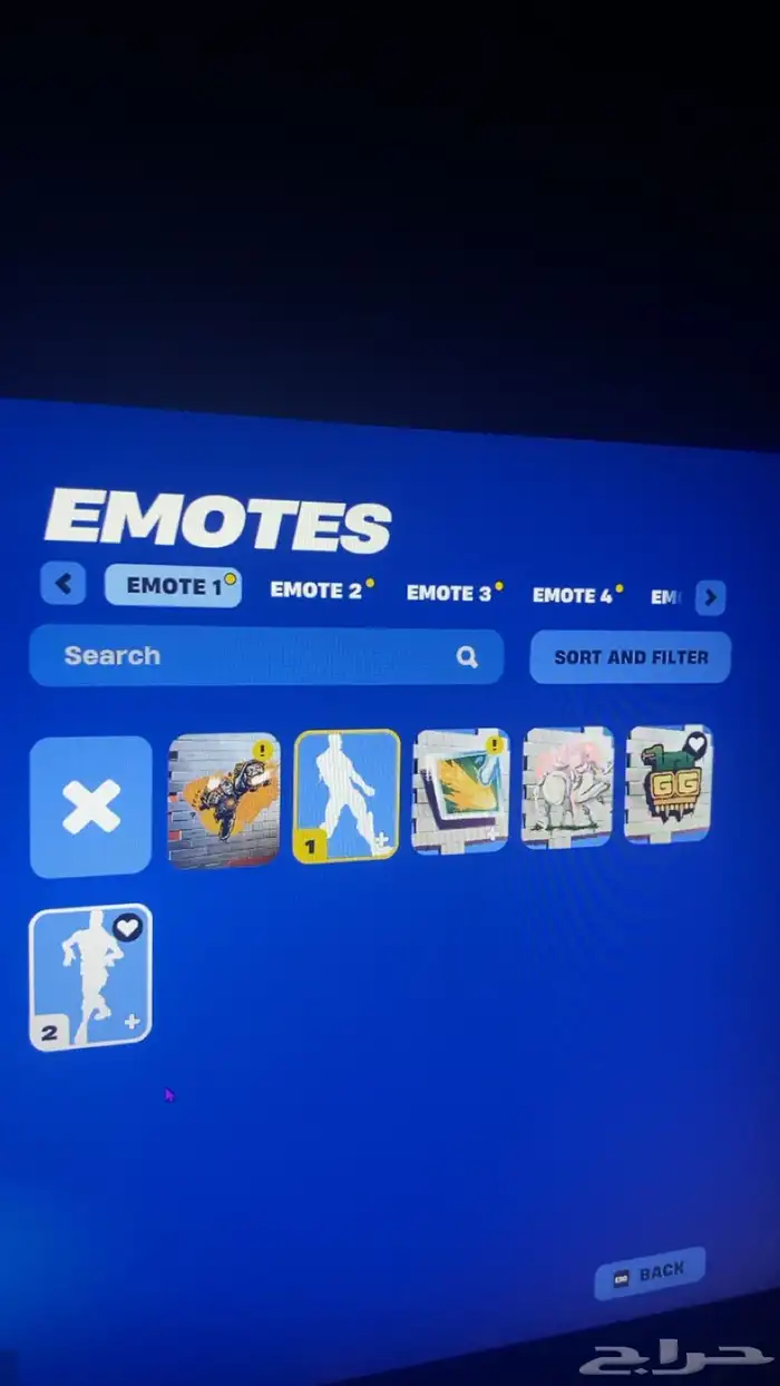 حساب فورت وروكيت فيه اغراض حلوه 5
